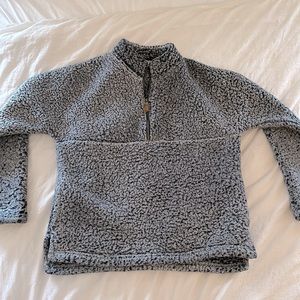 Grey teddy jacket
